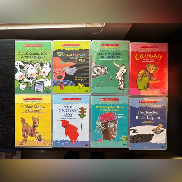 Scholastic DVD Collection: Treasury Of 100 Storybook Classics Complete LIKE NEW - Picture 9 of 9